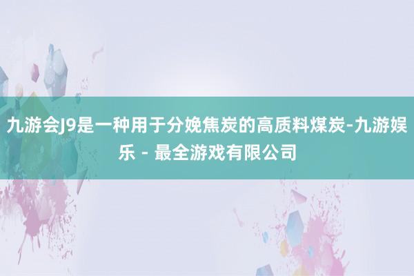 九游会J9是一种用于分娩焦炭的高质料煤炭-九游娱乐 - 最全游戏有限公司